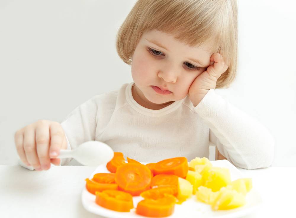 Плохой аппетит у ребенка после года